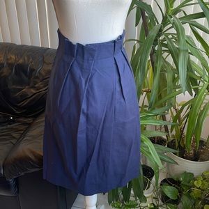 NWT THE PEOPLE’S Navy skirt with pleats in front size 2